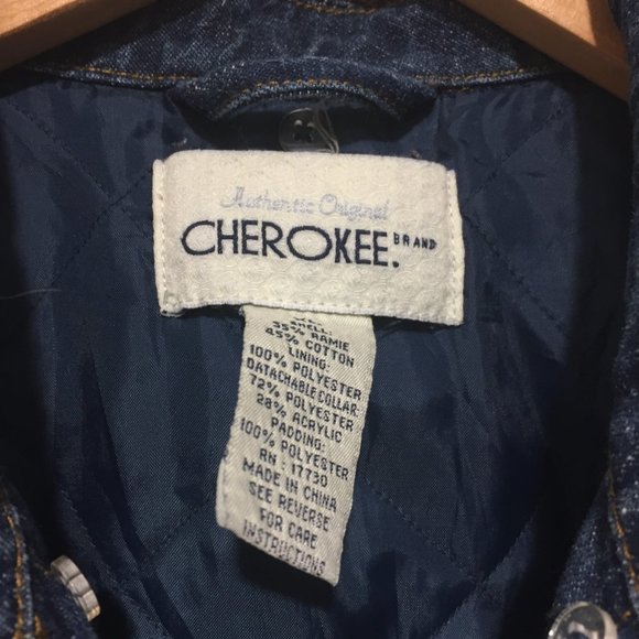 VINTAGE CHEROKEE DENIM JACKETS SIZE XL - Picture 4 of 4